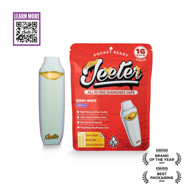 Jeeter - Jeeter - Berry White Liquid Diamonds AIO 1g Main Image