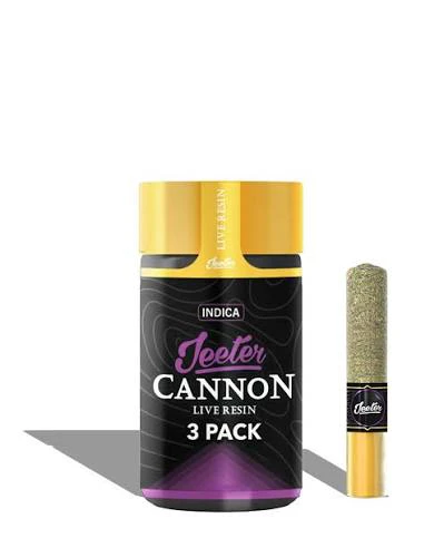 Jeeter - Jeeter - Godfather OG Infused Cannon 3pk 1.5g Main Image