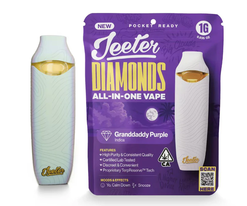 Jeeter - Jeeter - Granddaddy Purp Liquid Diamonds AIO 1g Main Image