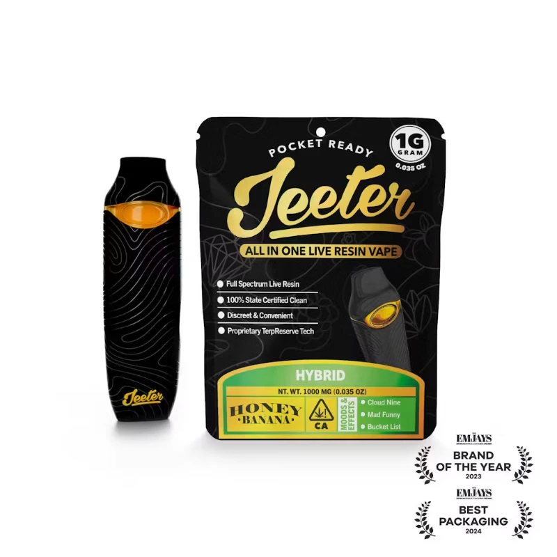 Jeeter - Jeeter - Honey Banana Live Resin AIO 1g Main Image