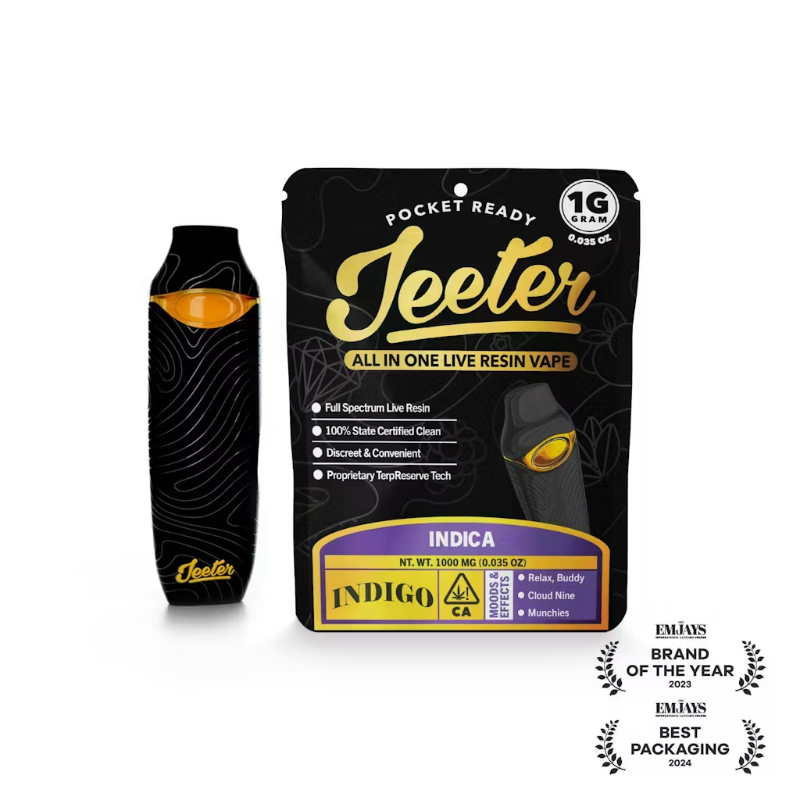 Jeeter - Indigo Live Resin AIO 1g