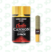 Jeeter - Lambs Bread Infused Mini Cannon Preroll 3pk 1.5g