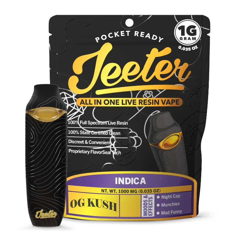 Jeeter - Jeeter - OG Kush Live Resin AIO 1g Main Image