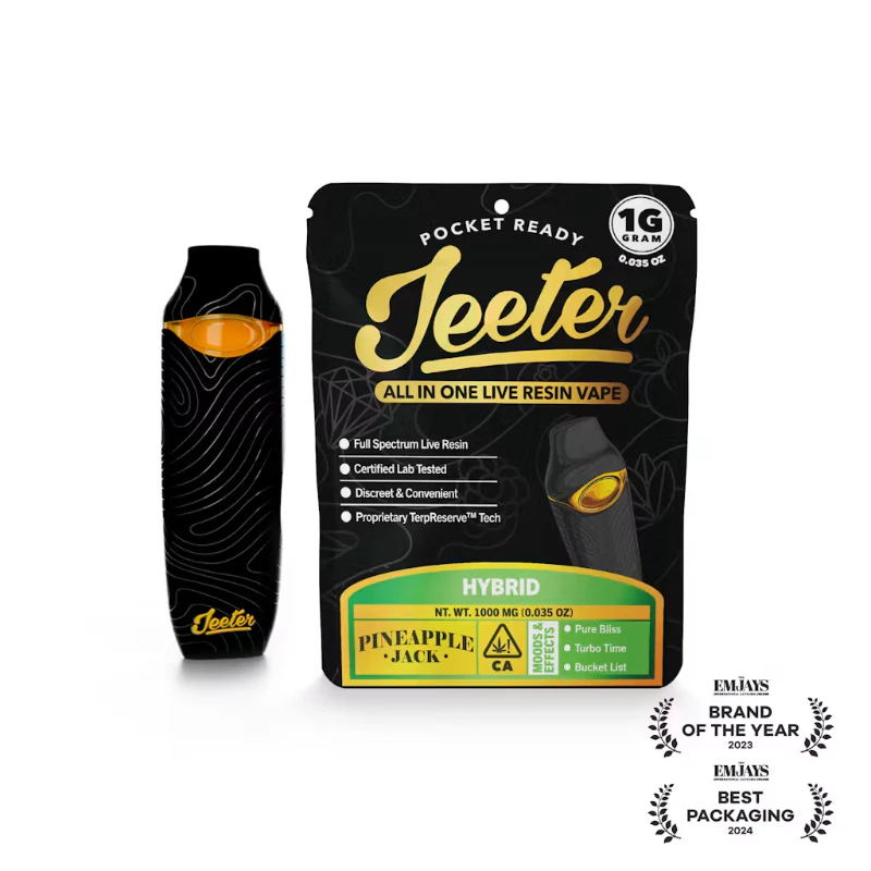 Jeeter - Jeeter - Pineapple Jack Live Resin AIO 1g Main Image
