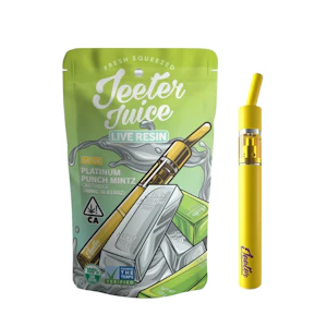 Jeeter - Jeeter - Platinum Punch Mintz Live Resin Disposable .5g