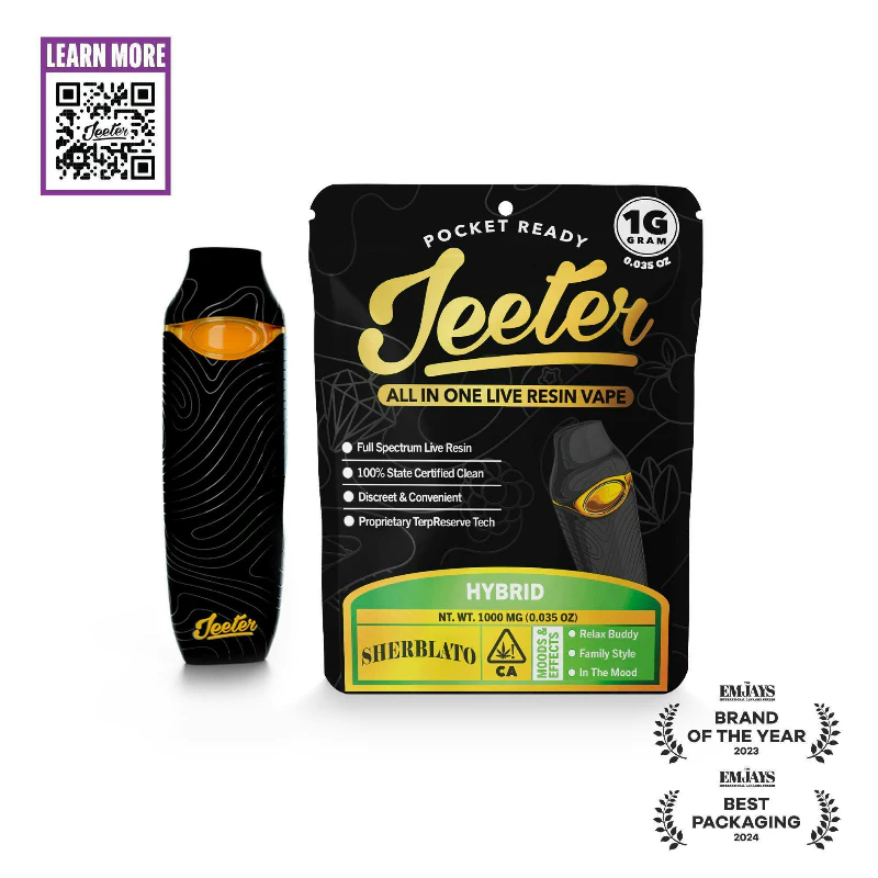 Jeeter - Jeeter - Sherblato Live Resin AIO 1g Main Image