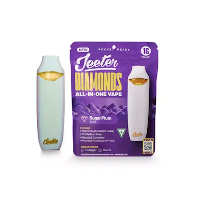 Jeeter - Jeeter - Sugar Plum Liquid Diamonds AIO 1g Main Image