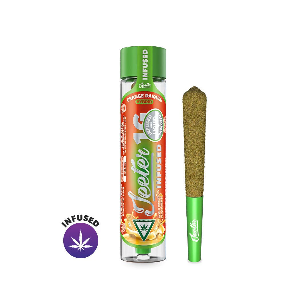 Jeeter - Jeeter - 1g Infused Pre Roll - Orange Daiquiri Main Image
