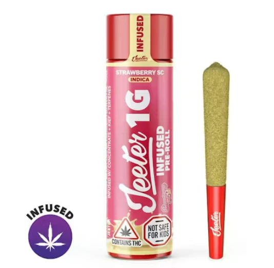 Jeeter - Jeeter Infused Pre-Roll 1g | Strawberry SC (I) Main Image