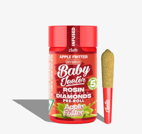 Jeeter - Jeeter Baby Infused 5pk Prerolls 2.5g Apple Fritter Main Image