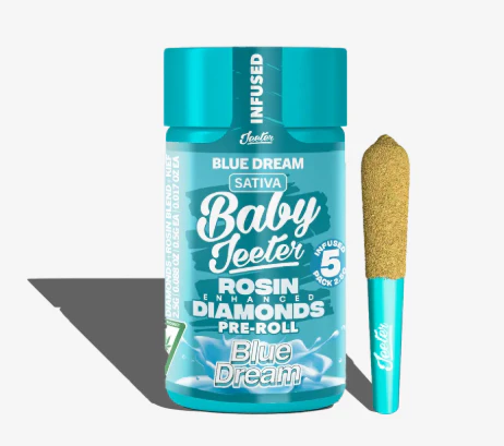 Jeeter - Jeeter Baby Infused 5pk Prerolls 2.5g Blue Dream Main Image