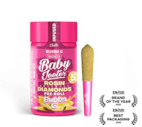 Jeeter Baby Infused 5pk Prerolls 2.5g Bubba Gum