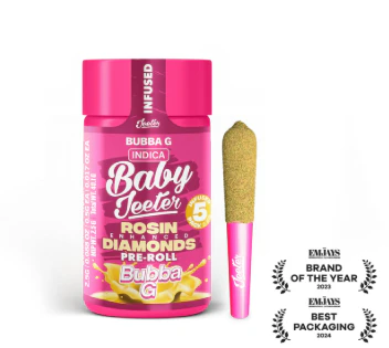 Jeeter - Jeeter Baby Infused 5pk Prerolls 2.5g Bubba Gum Main Image