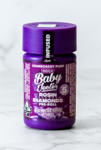 JEETER - Jeeter Baby Infused 5pk Prerolls 2.5g Granddaddy Purp
