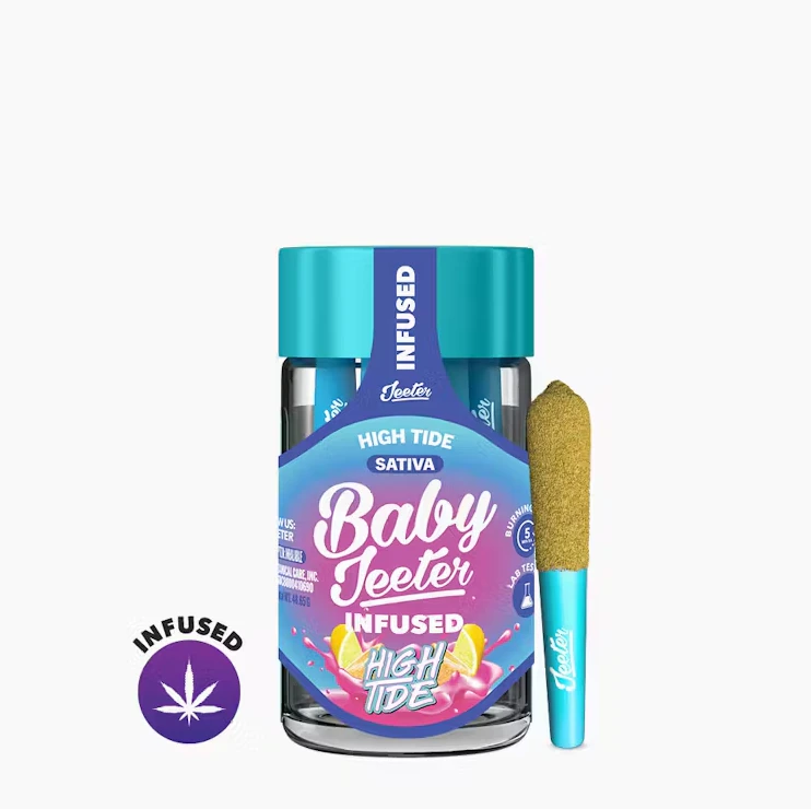 Jeeter - Baby Jeeter - 5pk Infused Prerolls - High Tide Main Image