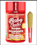 Jeeter Baby Infused 5pk Prerolls 2.5g Strawberry SD
