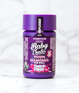 JEETER - Baby Jeeters Infused 5pk Prerolls 2.5g Sugar Plum