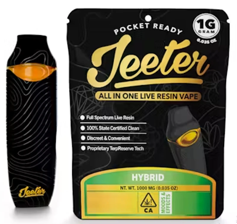 Jeeter - Jeeter AIO Live Resin 1g | Alien OG (H) Main Image