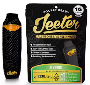 JEETER - Jeeter AIO Live Resin 1g | Sherblato