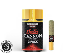 Jeeter | Amnesia Haze | Live Resin Infused Baby Cannons 3pk | 1.5g