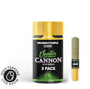 Jeeter | Big Daddy Purple | Live Resin Infused Baby Cannons 3pk | 1.5g