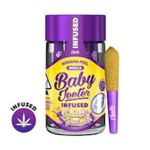 JEETER - JEETER | BANANA PEEL - 5PK INFUSED | PREROLL | 2.5G