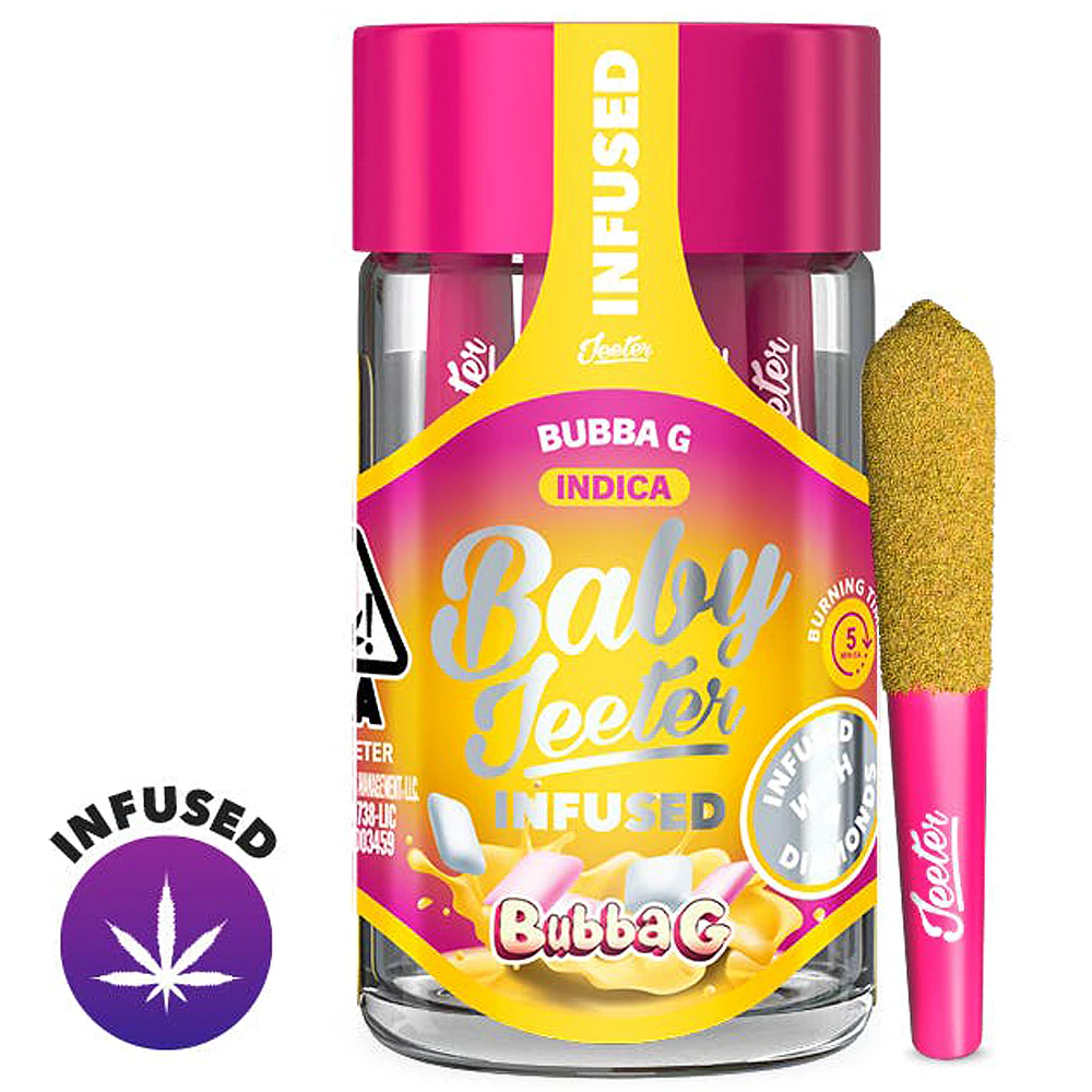 Jeeter - Bubba G - Infused Preroll 5pk (2.5g) Main Image