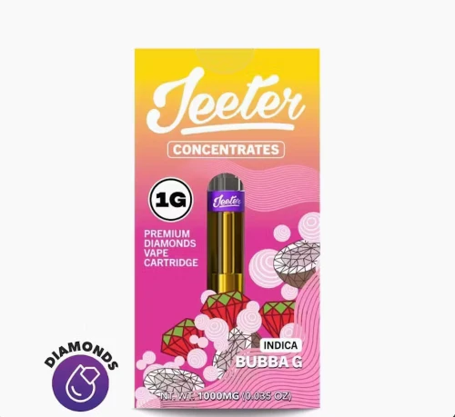 Jeeter - JEETER CART: Bubba G 1g Premium Liquid Diamonds Vape Cartridge (I) Main Image