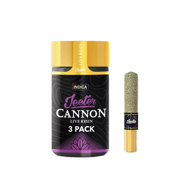 Jeeter - Jeeter - Master Kush Infused Cannon 3pk 1.5g Main Image