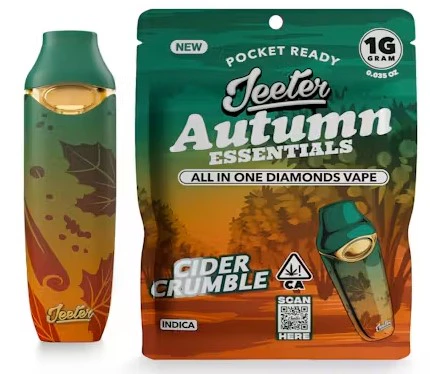 Jeeter - Jeeter AIO Liquid Diamond 1g | Cider Crumble (I) Main Image