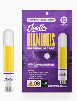 Jeeter - Jeeter Juice 1g Granddaddy Purp Liquid Diamonds Cartridge Main Image