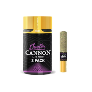 JEETER - GMO 41 (I) | Baby Cannon Live Resin Preroll  .5g 3pk | Jeeter