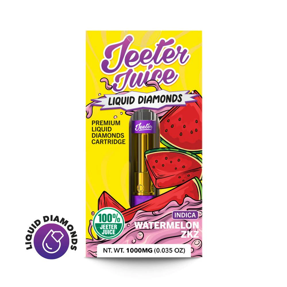 Jeeter - Jeeter - Liquid Diamonds - Watermelon ZKZ - Vape Cart - 1.0g Main Image