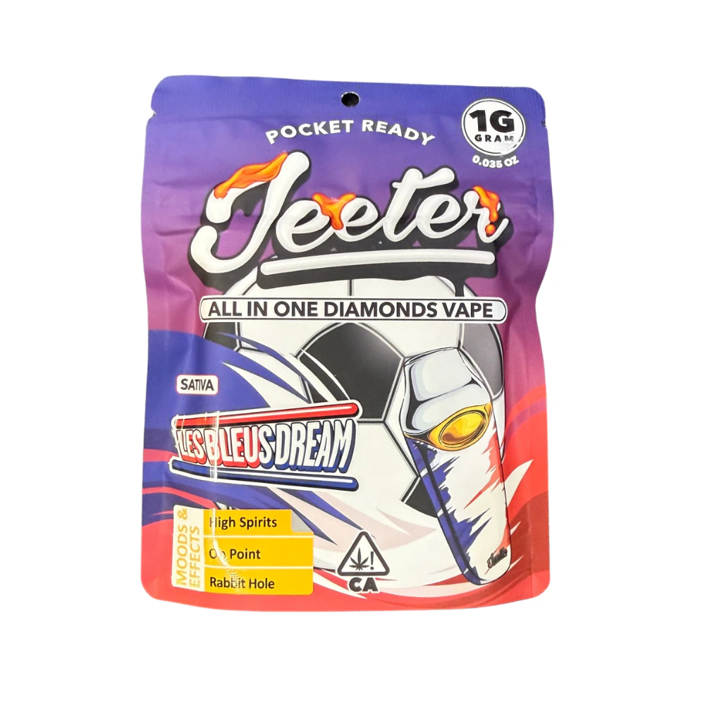 Jeeter - JEETER AIO: Les Bleus Dream 1g Premium Liquid Diamonds AIO (S) Main Image