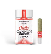 JEETER - Infused Prerolls - Papaya Melon - Live Rosin Cannons - 3PK - 1.5G