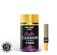 Jeeter | Pink Sunset | Live Resin Infused Baby Cannons 3pk | 1.5g