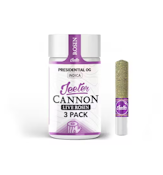JEETER - Infused Prerolls - Presidential OG - Live Rosin Cannons - 3PK - 1.5G