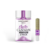 JEETER - Infused Prerolls - Sunset Sherbet - Live Rosin Cannons - 3PK - 1.5G