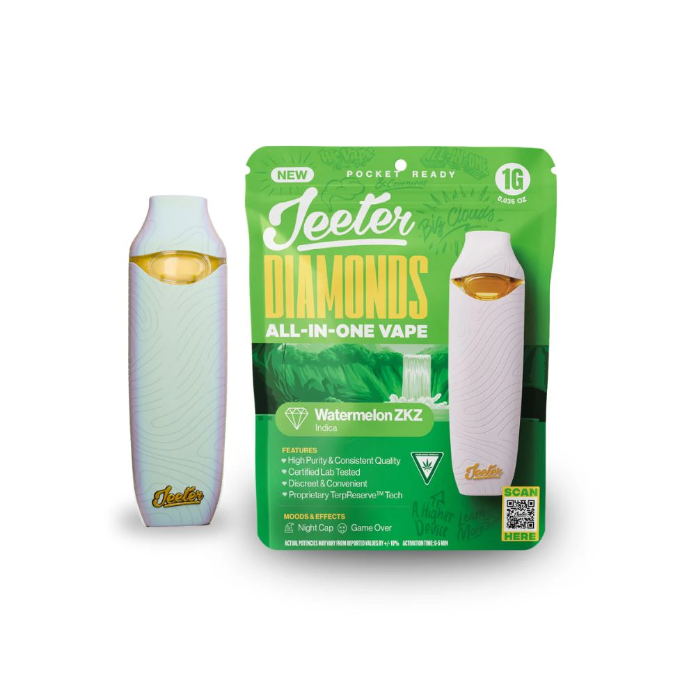 Jeeter - Watermelon ZKZ 1g Diamonds Disposable - JEETER Main Image