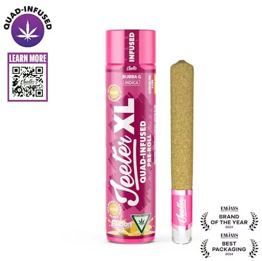Jeeter - Jeeter XL Infused Preroll 2g Bubba G Main Image