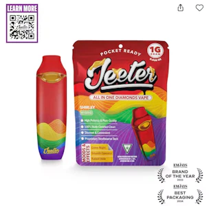 Jeeter - Jeeter Shirley Temple- Concentrates Diamonds Vape Cartridge - 1g