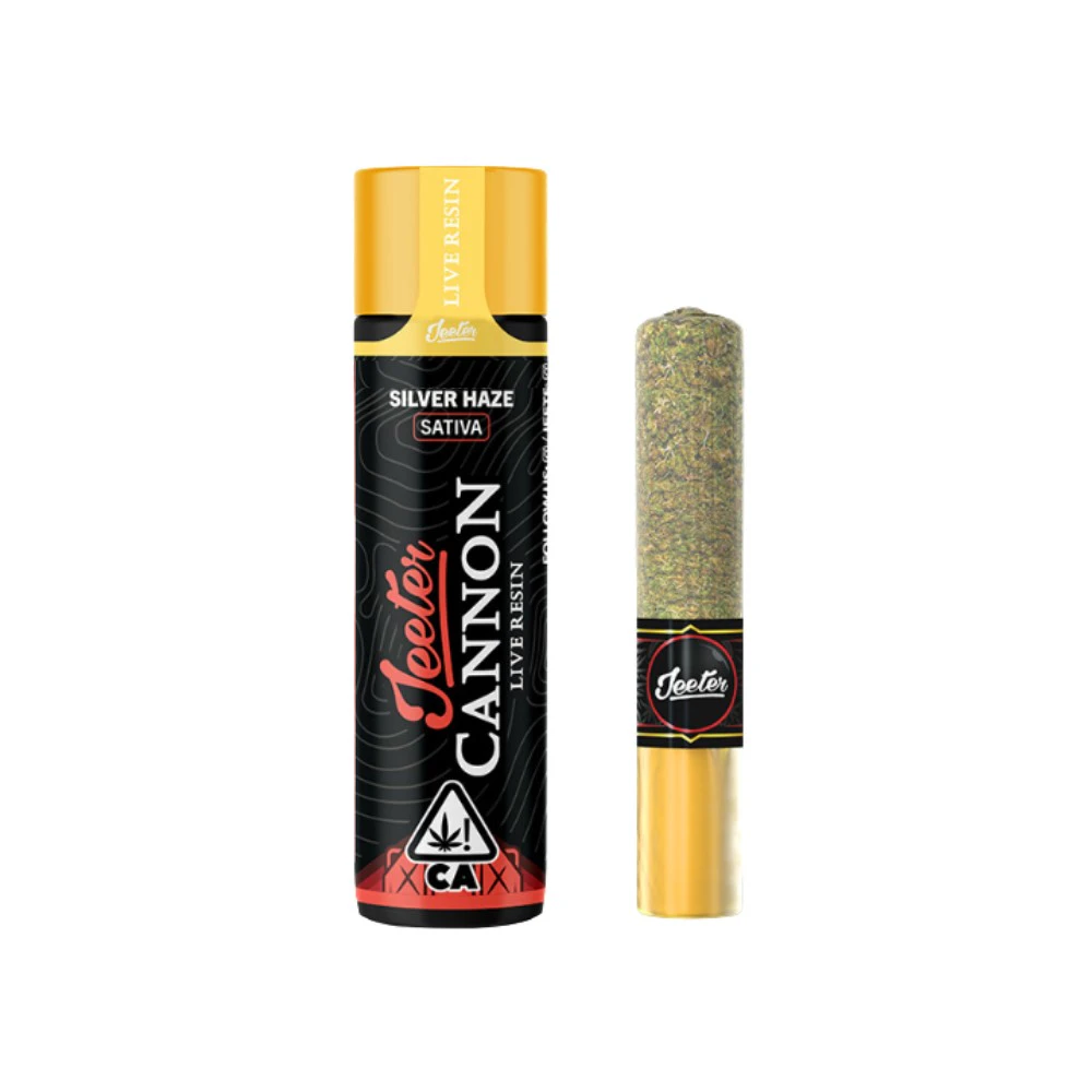 Jeeter - SILVER HAZE RESIN INFUSED CANNON 1.3G - JEETER Main Image