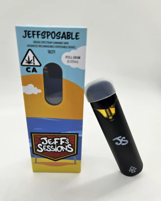 Jeff's Sessions - Bacio Gelato | 1g | Distillate AIO | Jeff Sessions Main Image