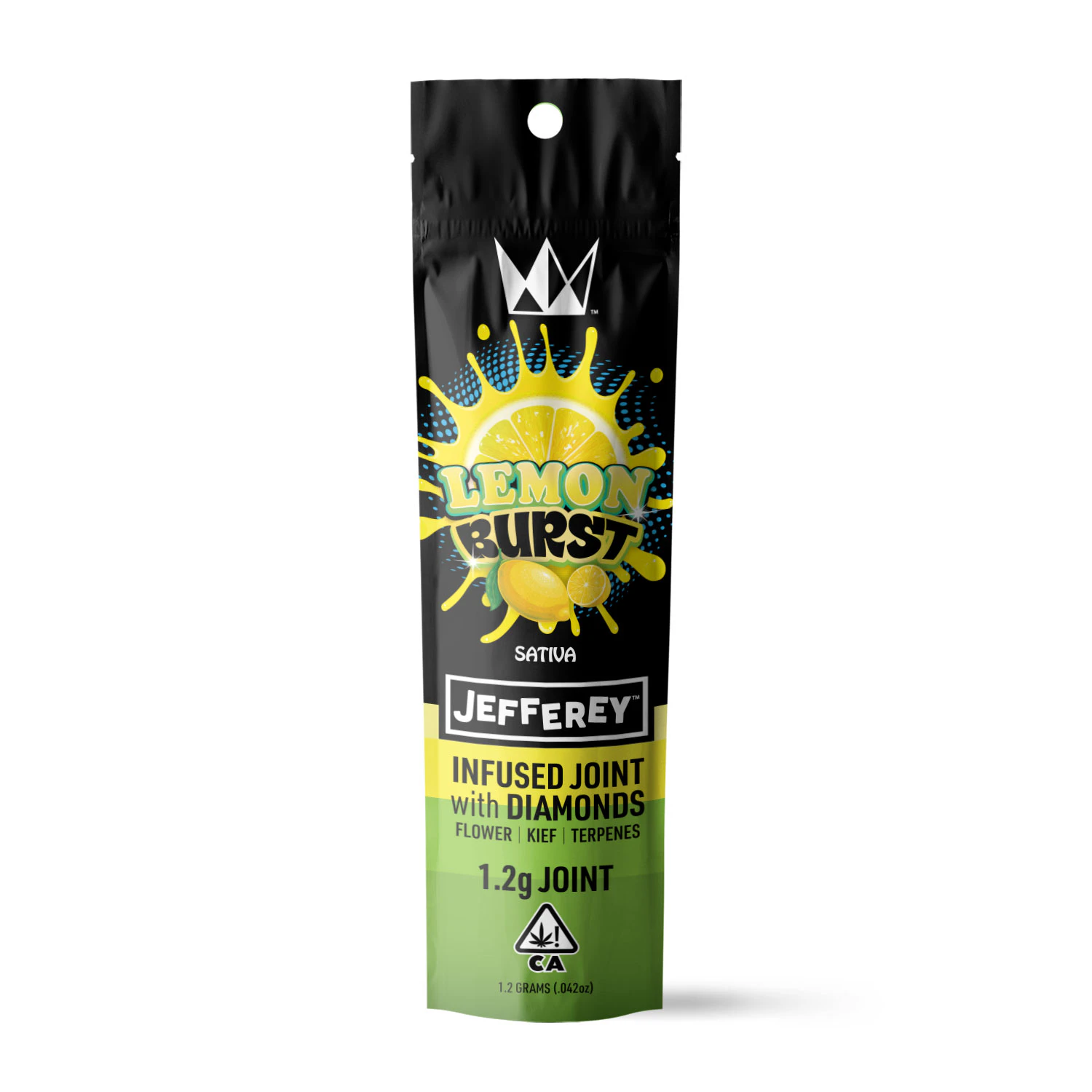 West Coast Cure - West Coast Cure - Preroll - Jefferey - Lemon Burst - 1.2G Main Image