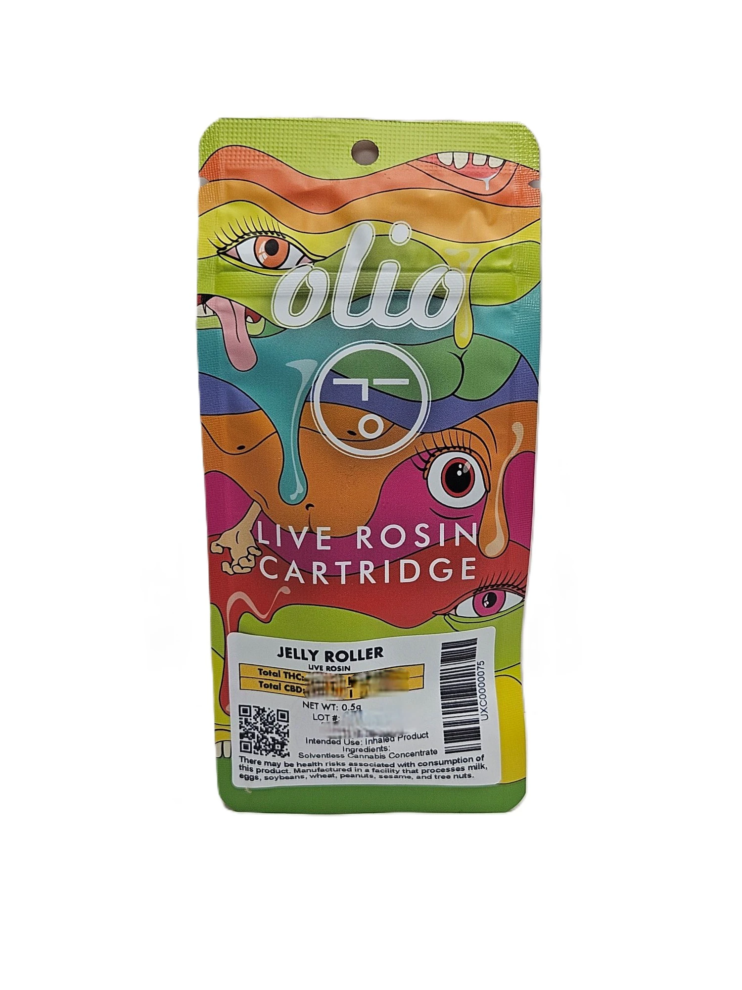 OLIO - Jelly Roller | Live Rosin Cartridge | 0.5g | Olio Main Image