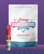 Jersey Sauce Boss | Strawberry Fumez | Live Resin Cartridge | 0.5g
