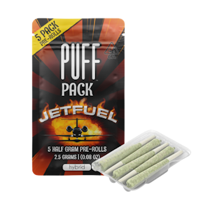 PUFF - Jet Fuel (H) | .5g 5pk Prerolls | Puff