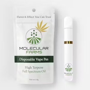 Molecular Farms - Jet Fuel 1G DISPOSABLE VAPE By Molecular Farms