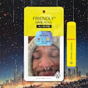 Friendly Brand Jet Fuel Live Resin All-In-One 1.0g