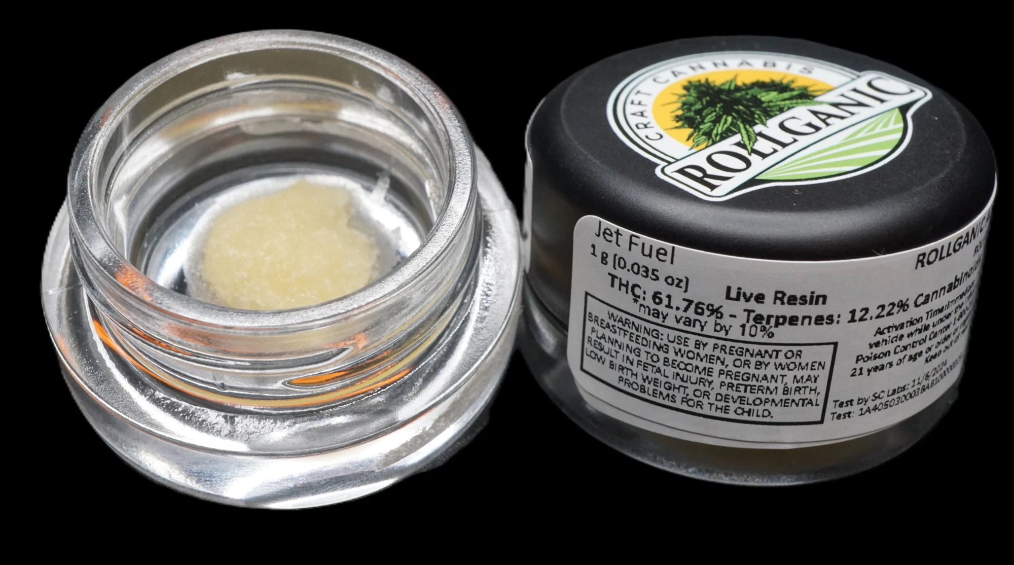ROLLGANIC - Jet Fuel 1g Live Resin Main Image
